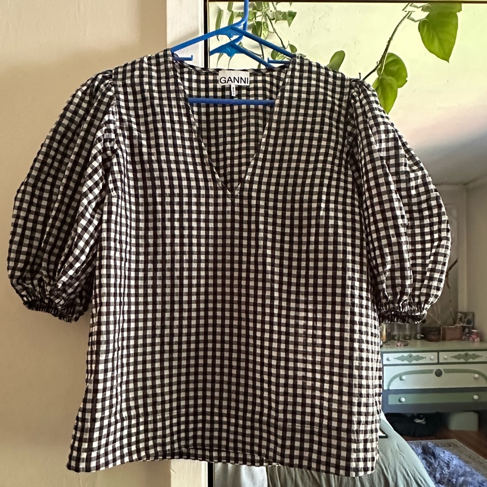 Checkered Blouse